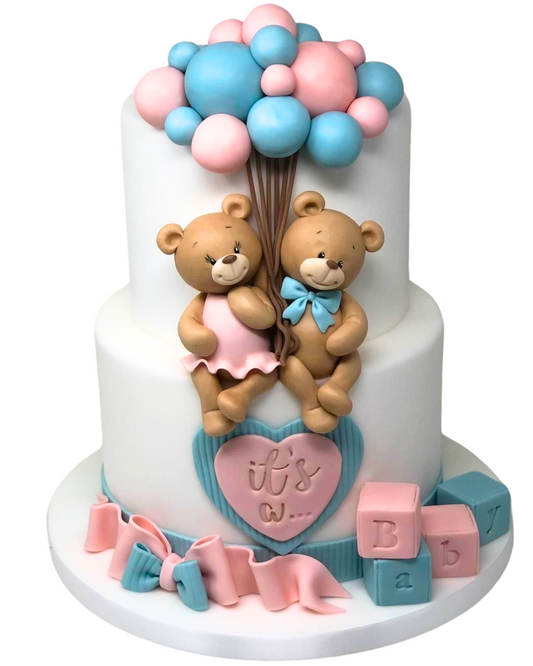 Gender Reveal Cake 15