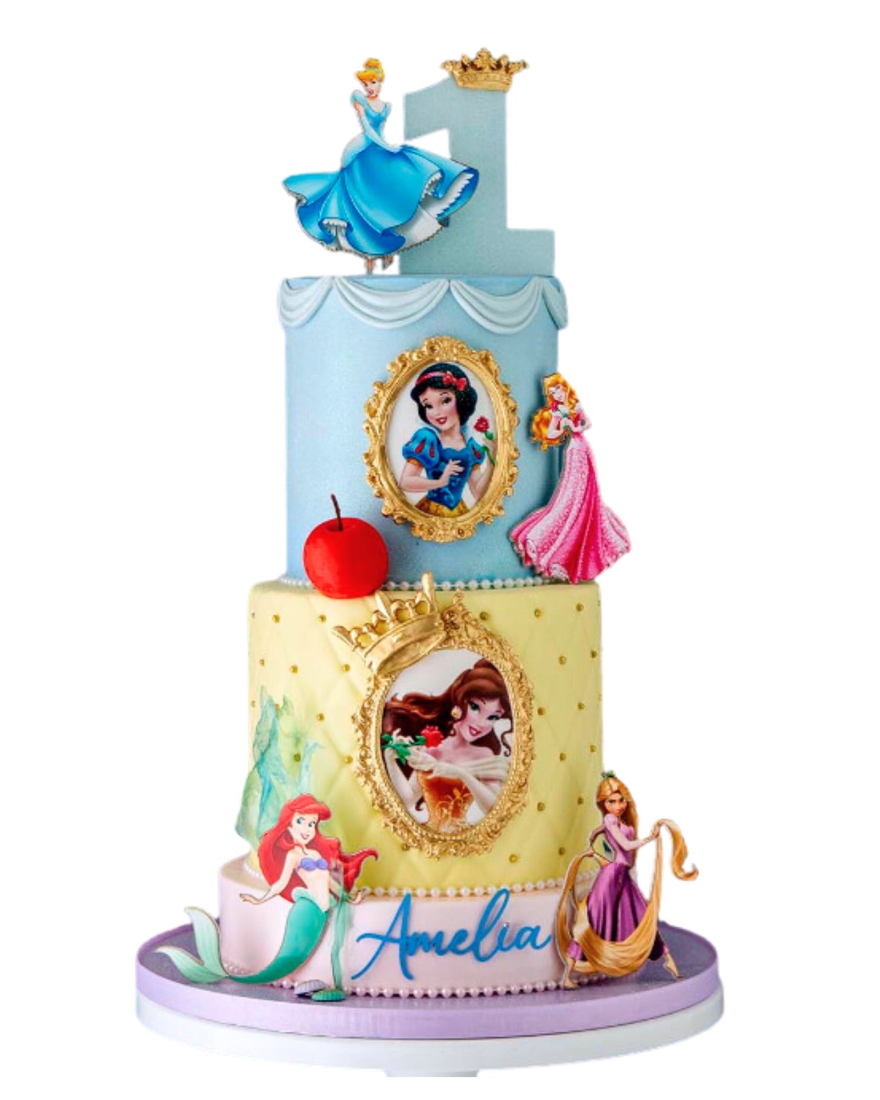 Disney Princess Cake For Girls