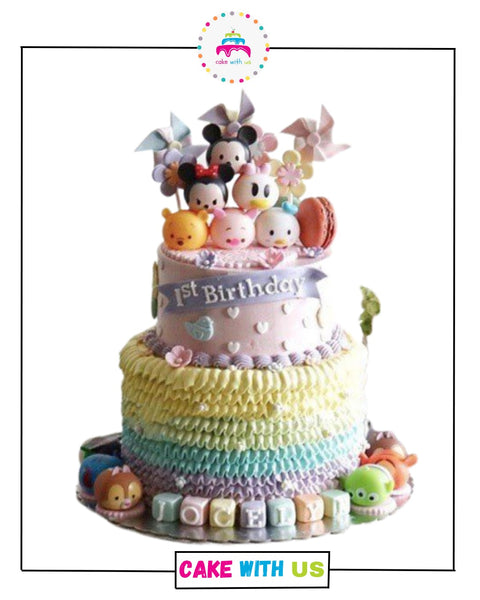 My First Two-Tier Cake | The World According to Toni