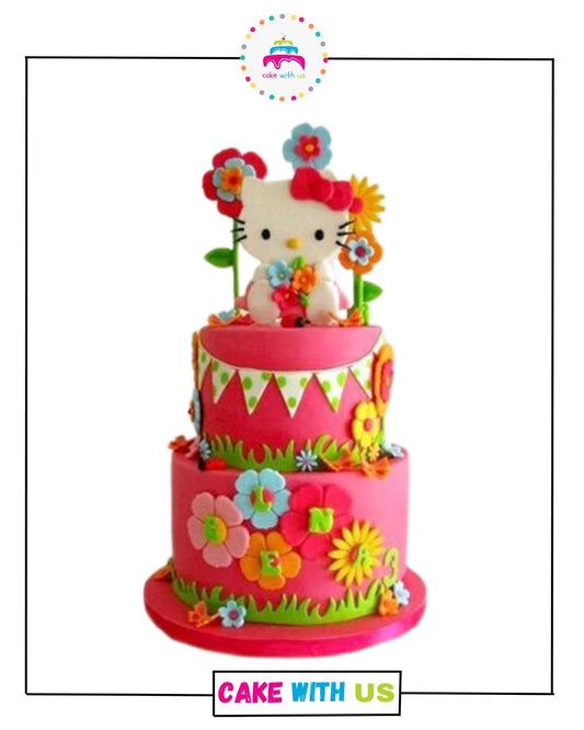 Hello Kitty Spring Mood Cake